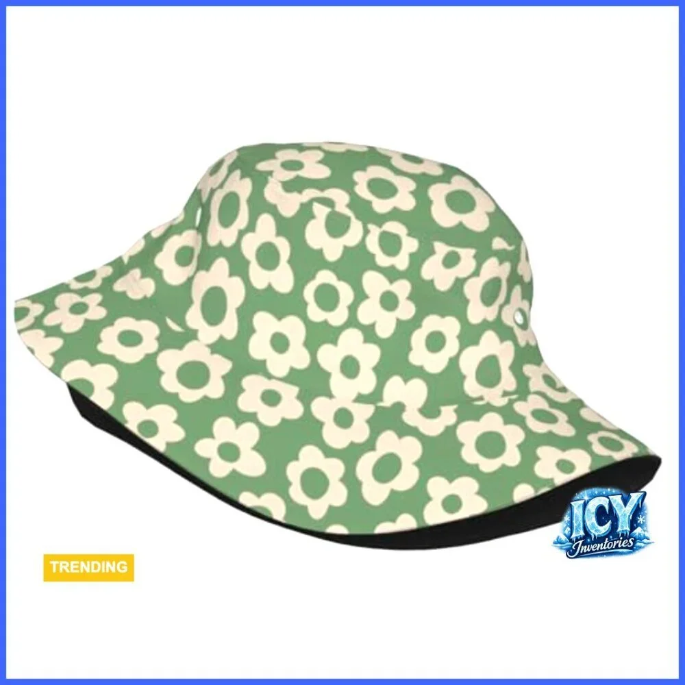 Unisex Bucket Hat Summer Sun Protection Lightweight Polyester One Size